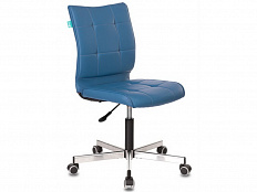 Кресло без подлокотников, синее