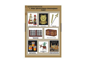 Набор стендов по декоративно-прикладному творчеству, 16 шт