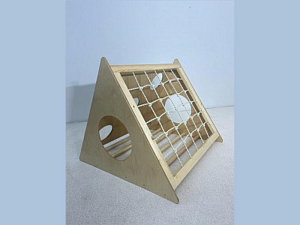 Гимнастический тренажёр-треугольник 100×90×100