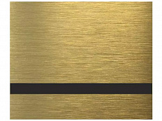 Пластик золото-черый 1200х600х3 мм
