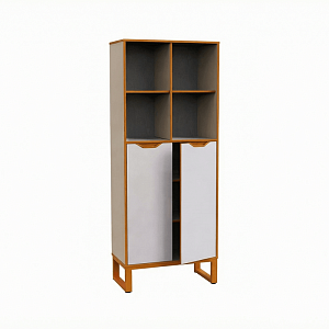 Шкаф полуоткрытый с высоким фасадом