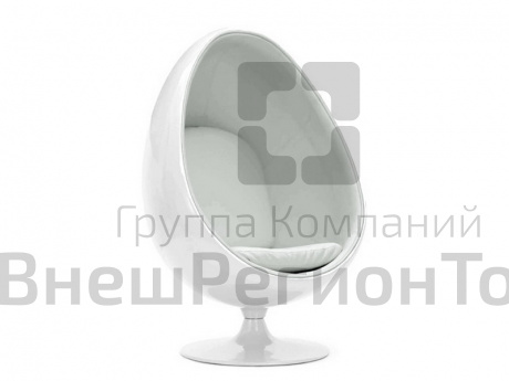 Кресло-яйцо в экокоже, 142х97х88 мм.