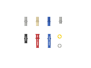 Набор запасных элементов №4 (пластик, 108 шт.)