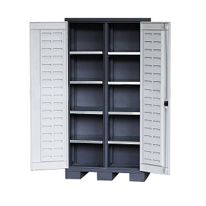 Шкаф оснастки ШКЛ-У — 8 полок, 2-секционный (950×500×1900)