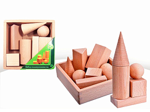 Набор геометрических фигур для детского сада и школы