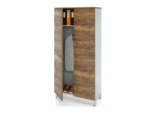 Распашной шкаф 900×414×1905 мм, 2 двери