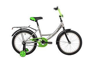 Novatrack Vector — велосипед для ребёнка 18" с обучающими колёсами
