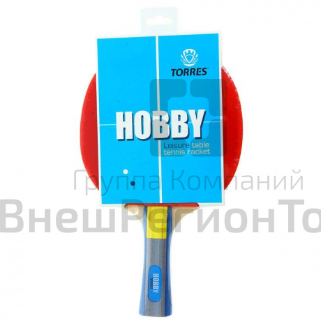Ракетка для настольного тенниса Torres Hobby, любительская.