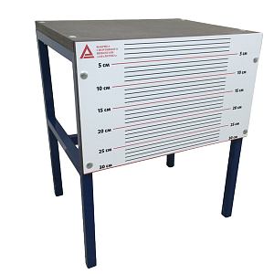 Скамья для измерения гибкости на подиуме