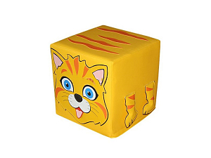 Куб-пуф «Котик» 40 см