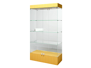 Двухстворчатая витрина Призма В-104Н