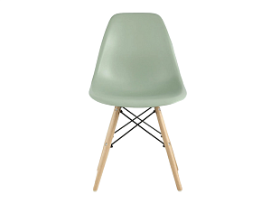 EAMES DSW серо-зеленый — на деревянных ножках