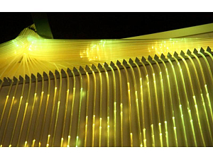 Настенный гребень для оптоволокна 40 см