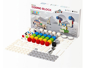 Cubroid Coding Block — обучающий набор для 4 языков