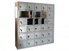 Шкаф для хранения сотовых телефонов (30 ячеек, индивидуальные ключи)