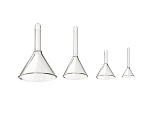 Комплект лабораторных воронок из стекла — 4 шт.