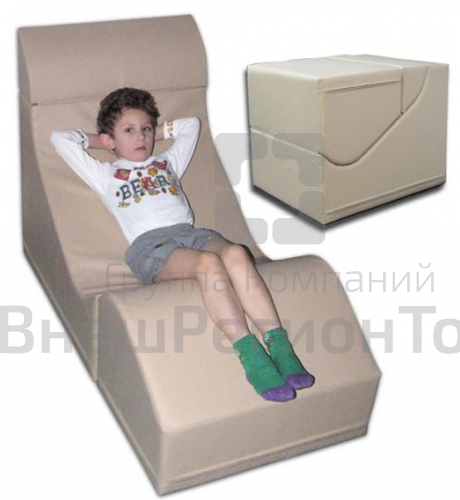 Детское складное кресло «Трансформер» 74х60х53.