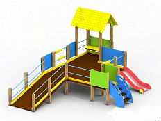 Игровой комплекс Домик 2 для детей с ограниченными возможностями