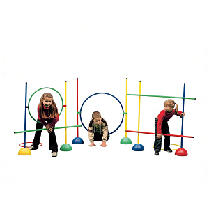 Полоса препятствий №2, набор 31 элемент