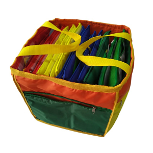 Сенсорные тактильные квадраты — набор 16 шт.