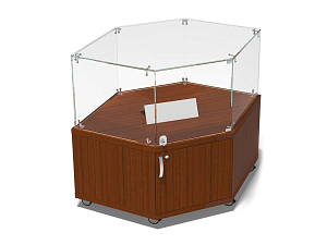 Шестигранная витрина Аьпина 9/90Tу