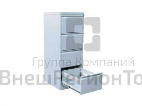 Шкаф картотечный 4 ящика (А4) h1310 мм.