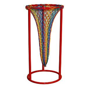 Статичная корзина для мячей 380×800 мм