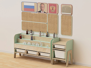 Входная группа патриотическая "Родина моя" с куклами