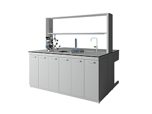 Островной стол для лаборатории 1500×900 мм