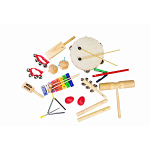 Набор ударных инструментов, 12 шт. в сумке