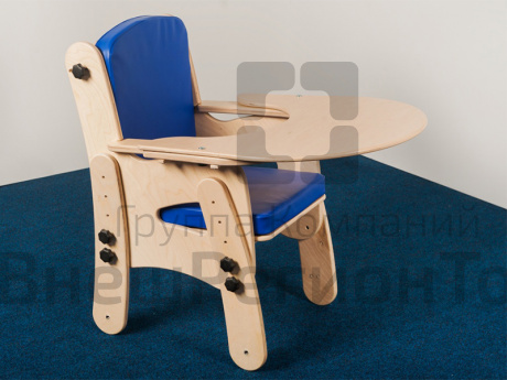 Стол полукруглый для ортопедического стула.