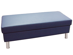 Скамья Банкетка №6 с хромированными ножками