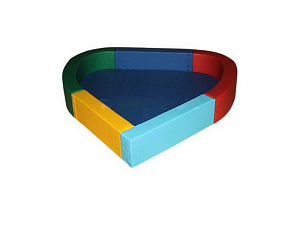 Разборный сухой бассейн «Сердечко», толщина стенок 15 см