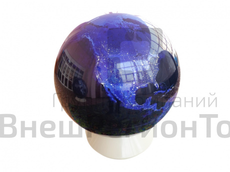 Глобус Ночная Земля d=130 см, напольный крупногабаритный.