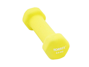 Неопреновая гантель 0,5 кг