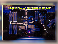 Магнитно-маркерное панно "Международная космическая станция"