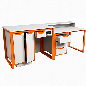 Стол для кабинета химии 2400×750 мм