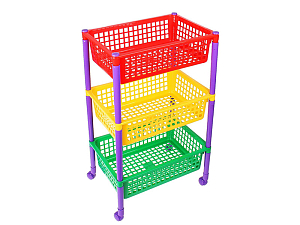 Этажерка для игрушек 43,5×30,5×69,2 см