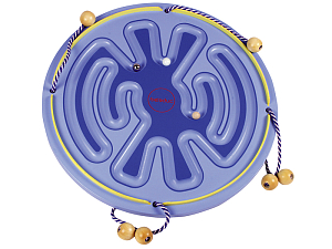 Игра-лабиринт для двух игроков, диаметр 43 см