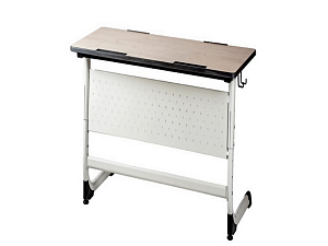 Одноместный стол «Оптима» с перфо экраном