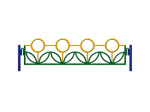Металлическое ограждение ВЗС-Огр9
