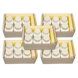 Набор флаконов для хранения (100 мл, 5 комплектов по 6 шт.)