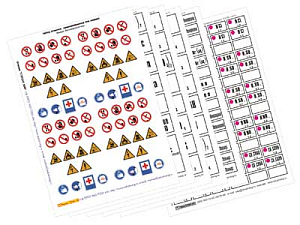 Универсальный набор этикеток (самоклеящиеся) ЭДГ-4970