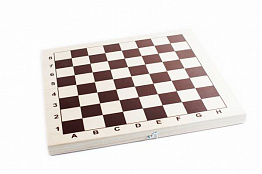 Шахматная доска 430х210 мм, гроссмейстерская, фанера
