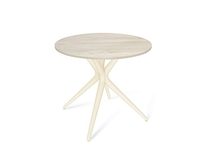 Стол ЛДСП дуб беленый высота 760 мм