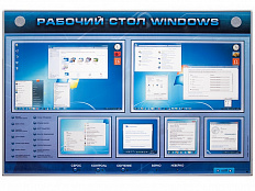 Интерактивный стенд "Рабочий стол Windows, начало работы"