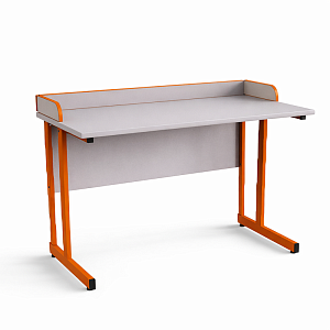 Стол ученический прямоугольная труба борт ДСП