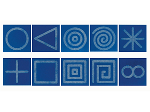 Набор больших тактильных панелей — 10 штук