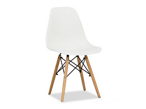 Стул Спринт Д — белая модель, нагрузка 100 кг