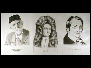 Набор портретов химиков, формат A3 (16 шт.)